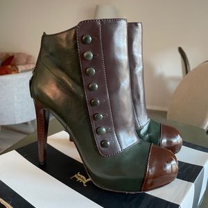 L.A.M.B. ankle boots